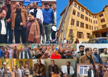 MLA Khansahib Saif-ud-Din Bhat, GMC Srinagar Principal Visit PHC Khag to Review Healthcare Facilities