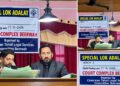 National Lok Adalat Held at Beerwah Court Complex, Cheque Bounce Cases Taken Up
