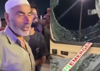 Kashmir-Bound Bus Attacked in Haryana, Elderly Injured