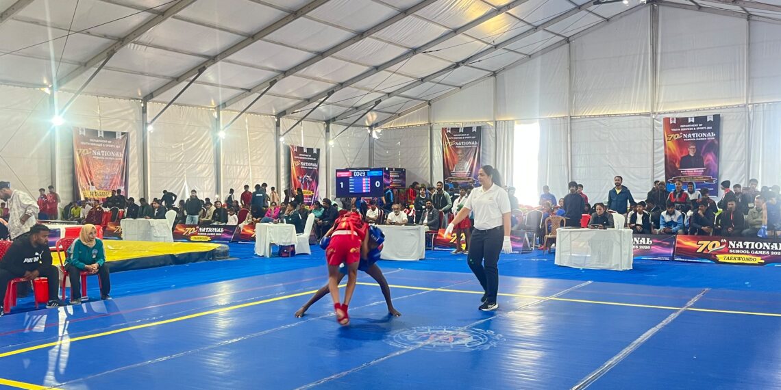 70th National School Games Wushu Championship Concludes; J&K’s Moomin Ali Malik Clinches Gold