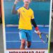 J&K Sports Council Honours International Soft Tennis Athlete Mohammad Qais, Displays Portrait at Rajbagh Courts