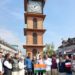 National Chairman NATF Vishal Chopra Hoists National Tricolour at Lal Chowk Ghanta Ghar, Kashmir