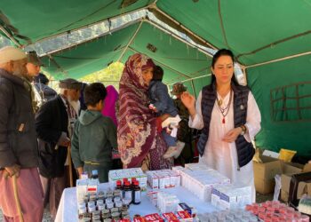 Rouble Nagi Art Foundation Organises Health Camp at Jabri Village on LoC