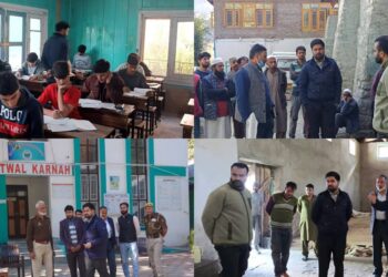 SDM Karnah Riyaz Ahmad Inspects Ration Depots for Winter Preparedness, Reviews Class 10th Examination Arrangements