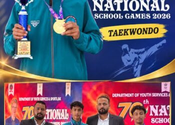 District Wushu Association Srinagar Congratulates Medal Winners at the 70th National School Games
