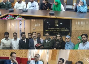 Delegation of PSAJK Anantnag meets DSEK, raises key issues concerning private schools