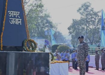 CRPF Pays Homage to Martyrs on Police Commemoration Day at GC Humhama, Srinagar
