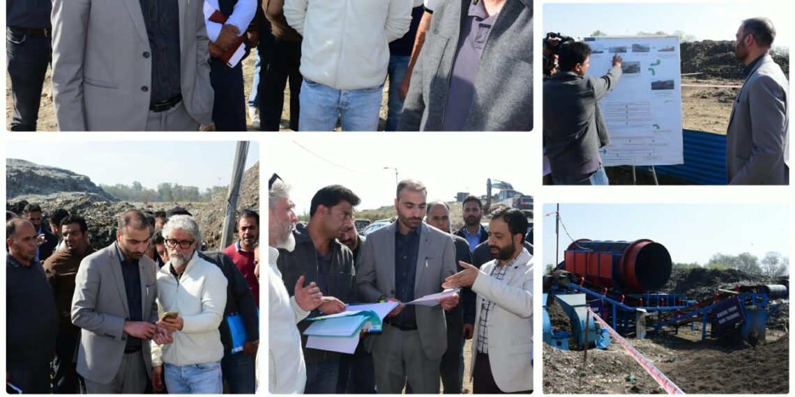 Commissioner SMC Inspects Achan Landfill Site, Reviews Waste Management Operations and Legacy Waste Bio-mining Project