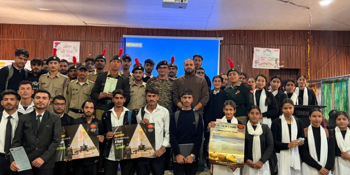 EMPOWERING J&K YOUTH: INDIAN ARMY CONDUCTS MASSIVE CAREER OUTREACH PROGRAMME IN BHADERWAH TO INSPIRE FUTURE WARRIORS