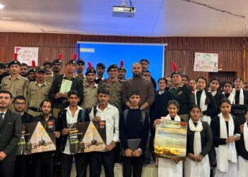 EMPOWERING J&K YOUTH: INDIAN ARMY CONDUCTS MASSIVE CAREER OUTREACH PROGRAMME IN BHADERWAH TO INSPIRE FUTURE WARRIORS
