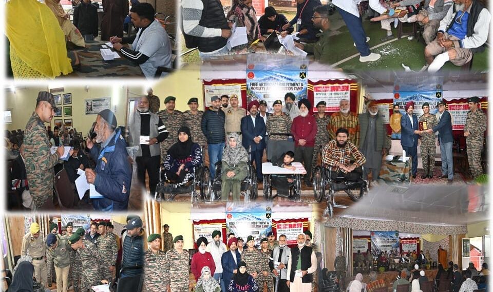MEDICAL CAMP FOR THE DIFFERENTLY-ABLED IN URI AND KUPWARA