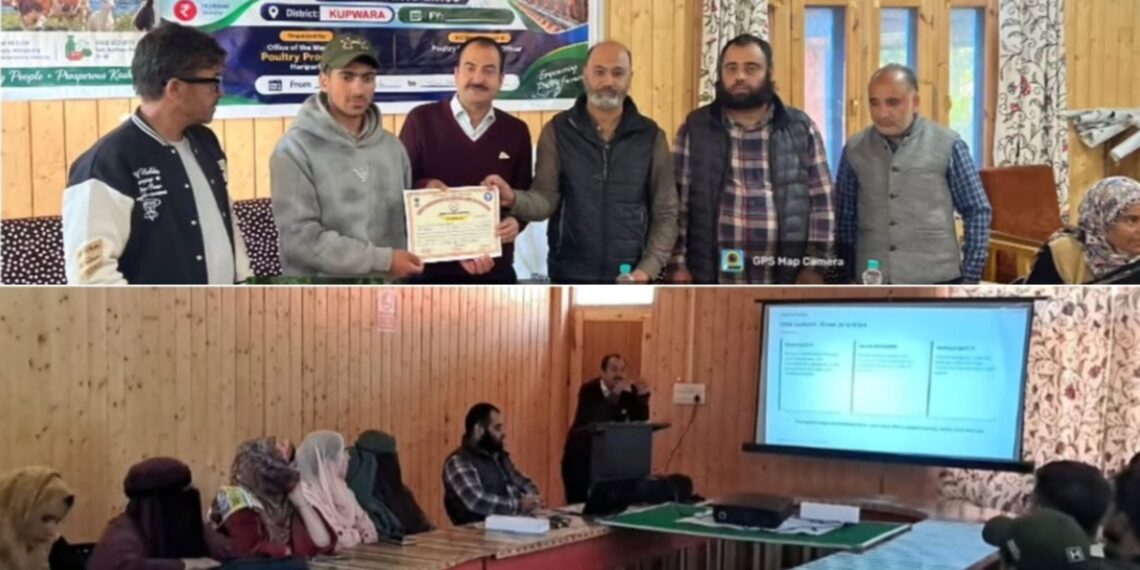 Three-Day Training Programme Organized for Poultry Farmers by Animal Husbandry Department