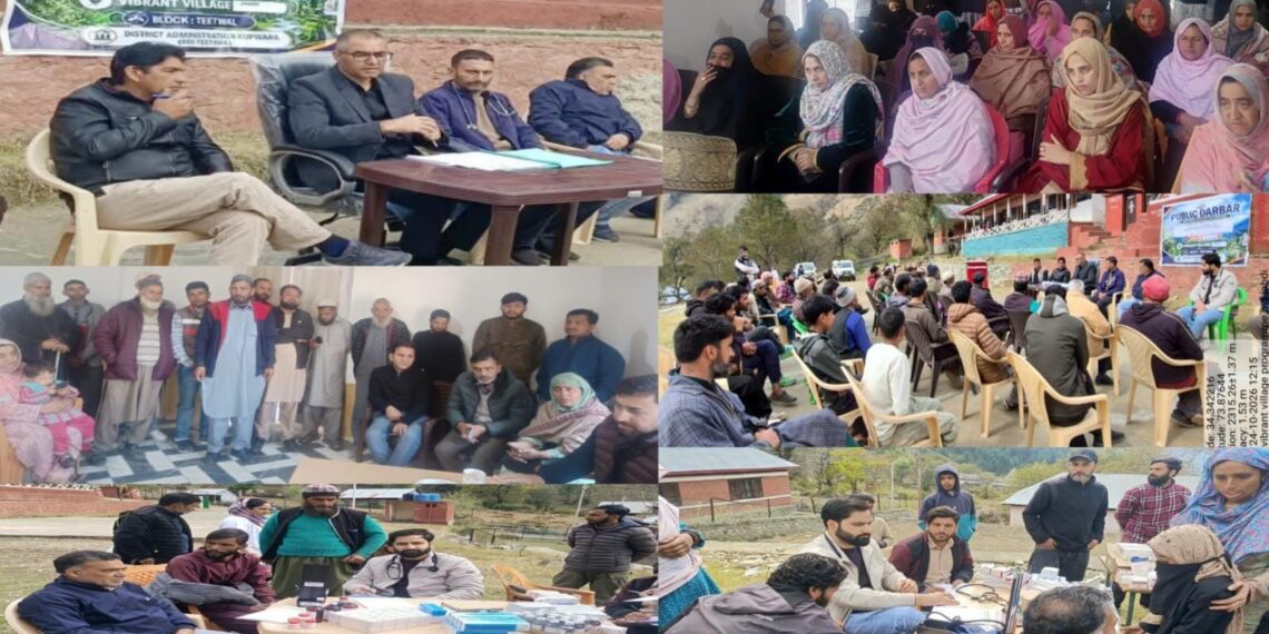 District Admin Kupwara conducts Extensive Field Inspections Across Border Villages Under Vibrant Villages Programme Phase-II