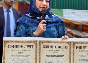J&K’s Accession to India Was Based on Trust and Conditions, That Trust Has Been Betrayed”: Mehbooba Mufti