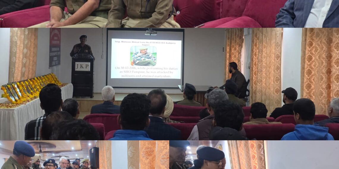 Sopore Police Organised Exhibition on Contribution of Police Martyrs
