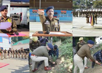 KUPWARA POLICE MARKS NATIONAL INTEGRATION DAY WITH DISTRICT-WIDE PLANTATION DRIVE