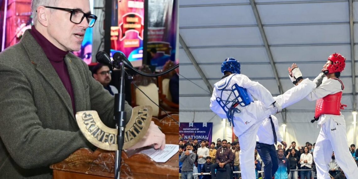 J&K Clinch Overall Team Trophies in Wushu, Taekwondo at National School Games; CM Omar Hails Young Athletes