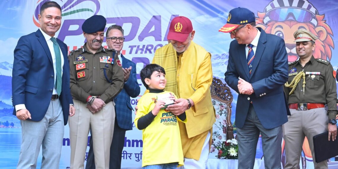 Lieutenant Governor Felicitates Winners of “Pedal Through Paradise”; Calls Youth the Greatest Strength of the Nation