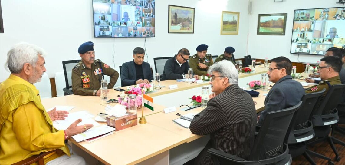Lieutenant Governor reviews preparations for observance of Rashtriya Ekta Diwas across Jammu Kashmir