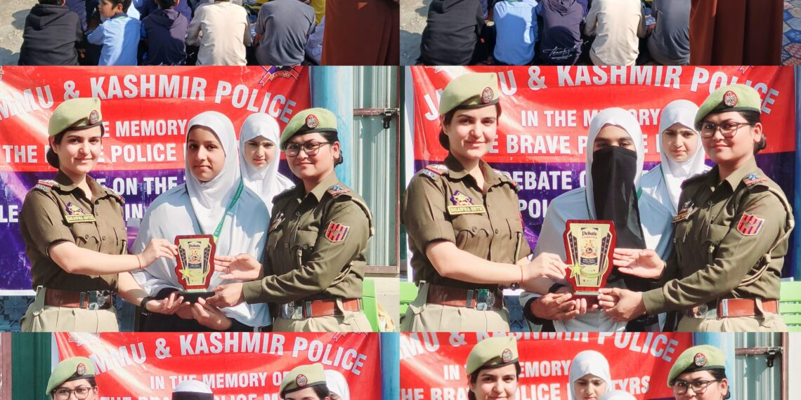 Sopore Police Organises Debate Competition on “Role of Police in Nation Building”
