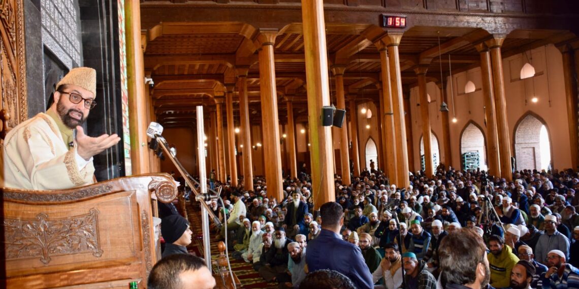 Mirwiaz Umar Farooq Welcomes Decline in Voilence Across J&K, Says “More Needs To be Done for Lasting Peace”