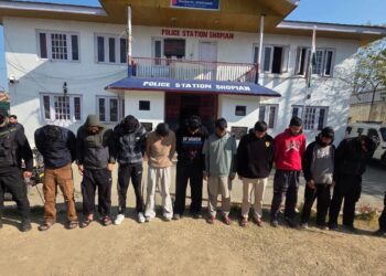 J&K Police Bust Jail-Linked Terror Financing Module in Shopain, 10 Arrested