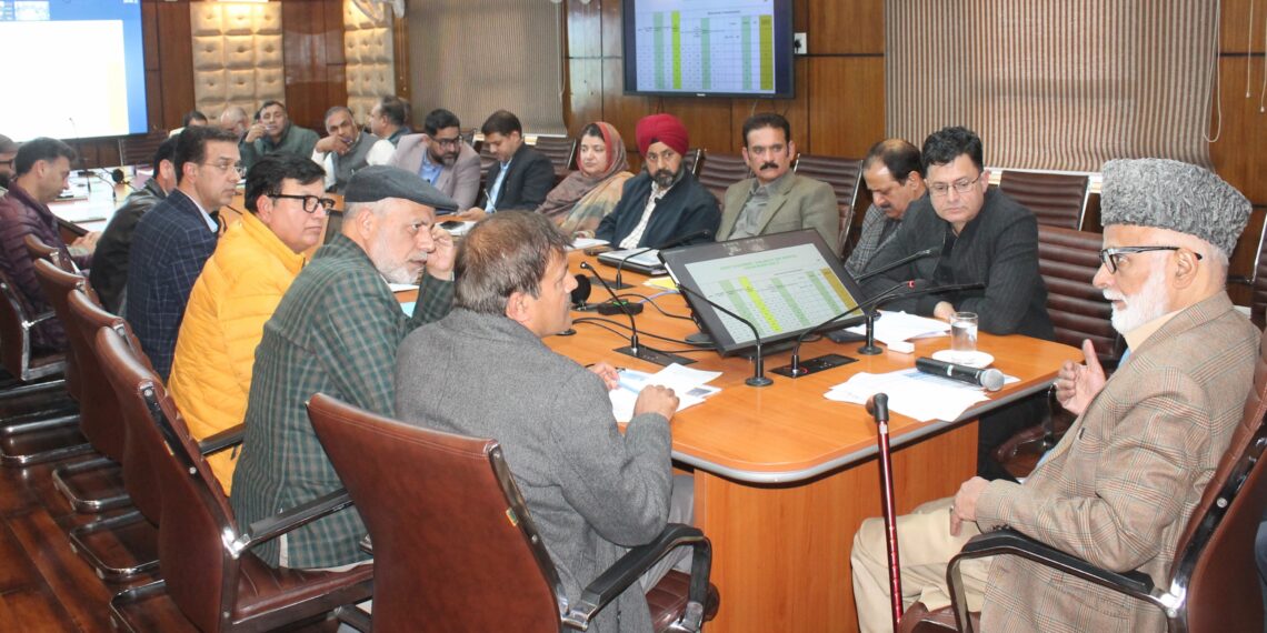 Minister Ali Mohammad Sagar Reviews Power Sector