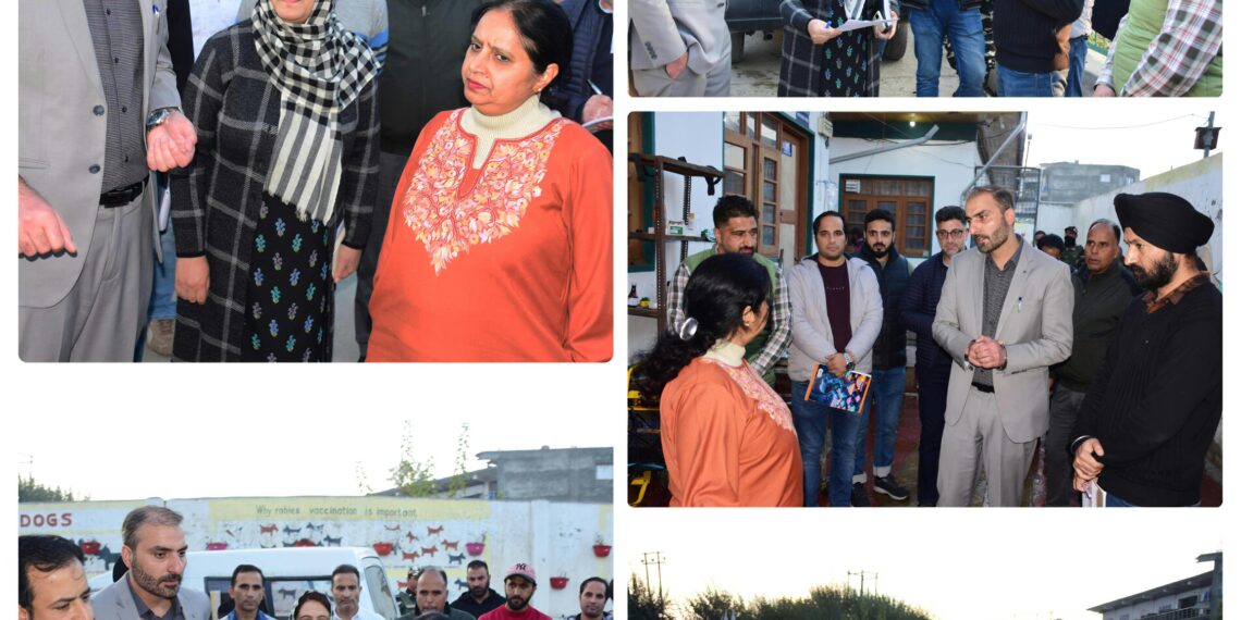 Commissioner Secretary H&UDD Inspects ABC Facility at Tengpora, Directs Strengthening of Animal Care and Operational Arrangements