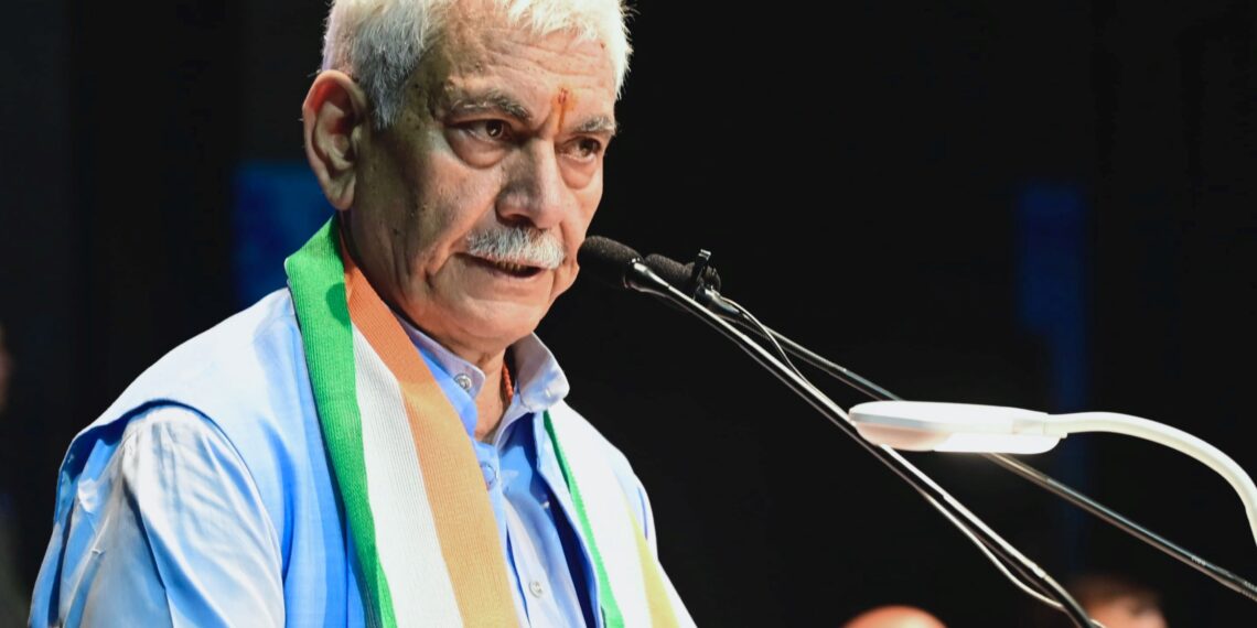 “Let Us Build A Peaceful, Prosperous J&K And Developed India”: LG Sinha On Gandhi Jayanti