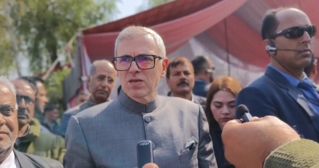 CM Omar Abdullah Maintains Silence on Political Issues, Limits Remarks to Scheduled Programmes