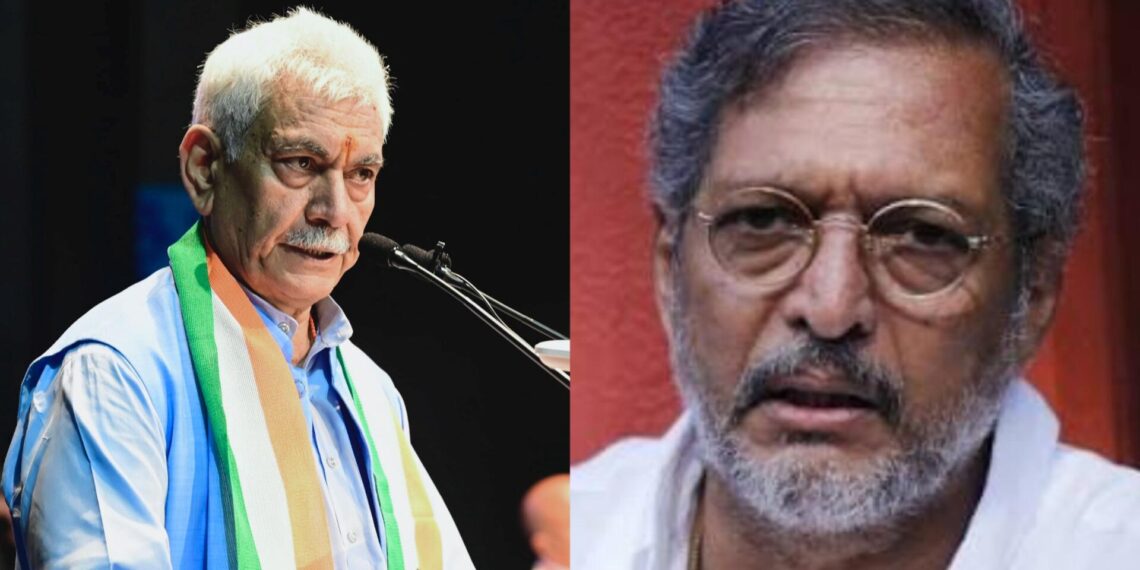 ‘Nana Patekar’s Legacy Will Live On Forever’: LG Sinha Mourns Veteran Actor’s Passing