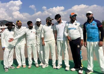 Parvez Rasool Shines with Bat and Ball as Income Tax XI Kashmir Beat CA XI by 17 Runs