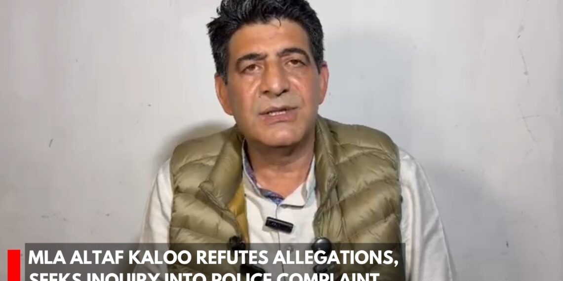 “Assault On PSO”: Police Register FIR Against NC MLA Altaf Kaloo, Spokesperson In Anantnag